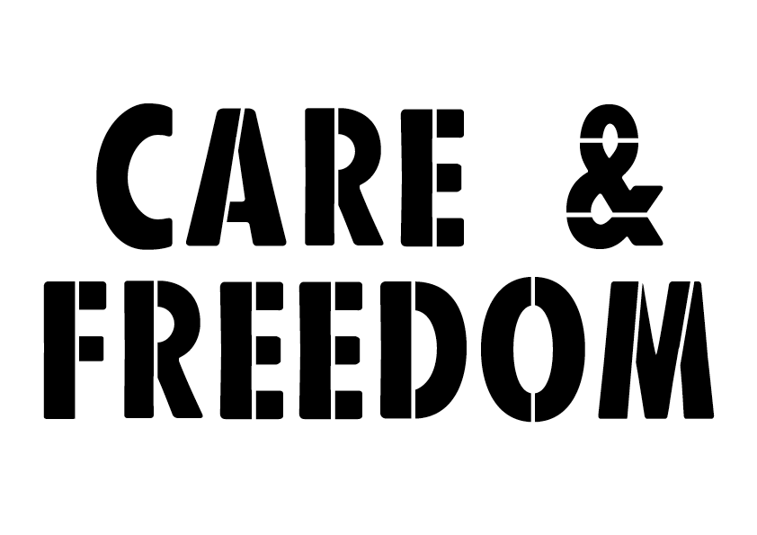 CARE&FREEDOM-STENCIL